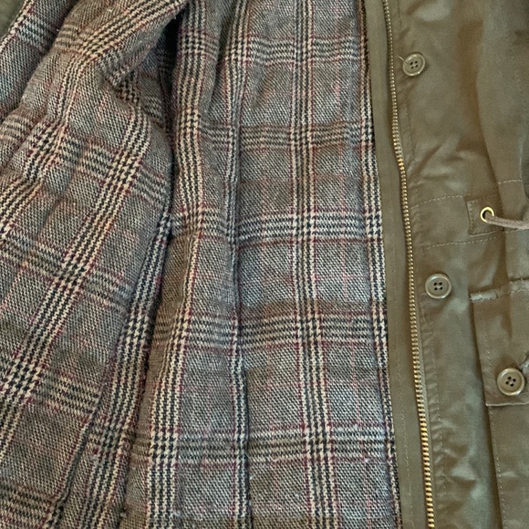 EUC olive coloured  Zara coat. - Picture 11 of 11